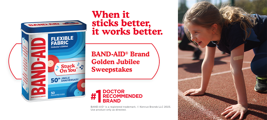 BAND-AID® Brand Golden Jubilee Sweepstakes